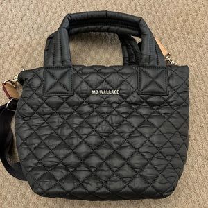 MZ Wallace Magnet Grey Mini Metro Crossbody